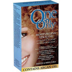 One 'N Only Moisturizing Alkaline Perm Treatment front view blue packaging kit for salon quality curls