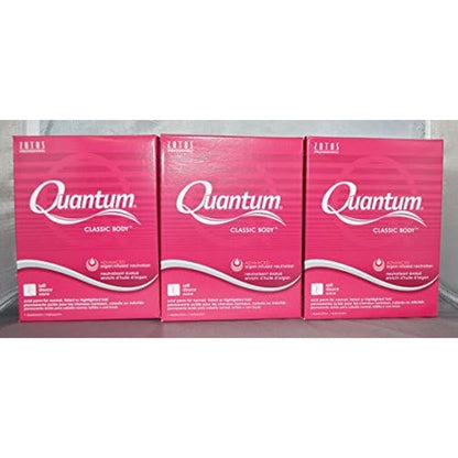 Quantum Classic Body Acid Perm three pack box front view showing salon wave formula.