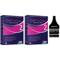 ISO Option 2 Perm Damage Free Waving Lotion package front view for authentic USA hair styling