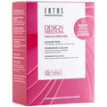 Zotos Design Freedom Regular Alkaline Perm kit packaging front view showing professional waving lotion and neutralizer.