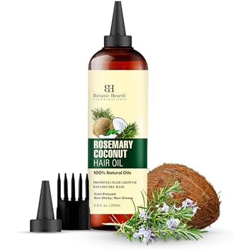 Botanic Hearth rosemary oil for hair growth and coconut oil scalp treatment