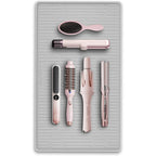 WRORUNER Lorvain oversize silicone heat resistant mat front view showcasing the large protective countertop surface.