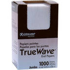 Graham Professional TrueWave Jumbo End Papers front view box packaging for professional salon hair perming