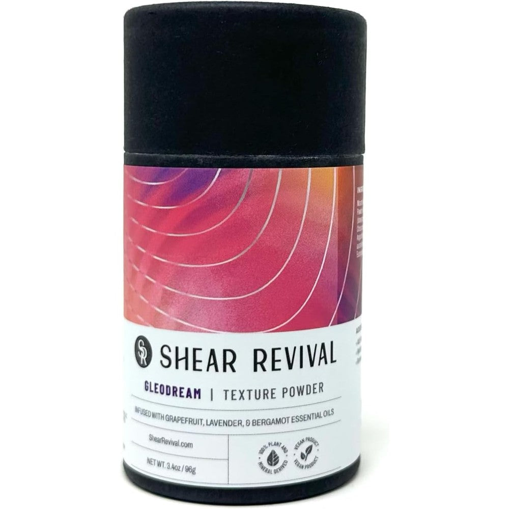 Shear Revival Gleodream Texture Powder front view shaker tube for volumizing hair