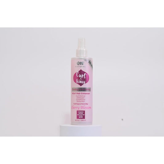 On Natural Curl N Wavy 4-in-1 Hair Enhancer cherry blossom front view