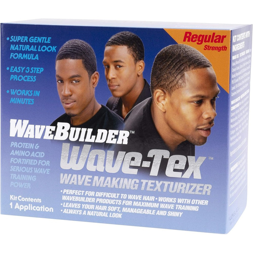 Wavebuilder Wave-Tex Wave Making Texturizer Kit box front view showing product branding.