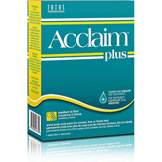 Zotos Acclaim Plus Extra Body Acid Perm front view packaging
