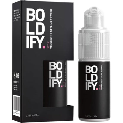 Boldify hair texture powder and volumizer bottle front view