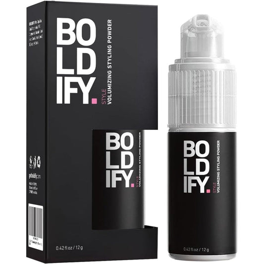 Boldify hair texture powder and volumizer bottle front view