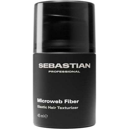 Sebastian Professional Microweb Fiber Hair Styling Texturizer front view of the travel size container