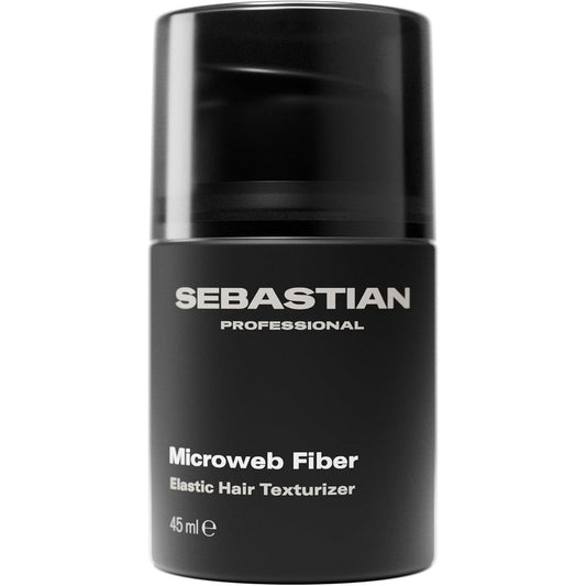 Sebastian Professional Microweb Fiber Hair Styling Texturizer front view of the travel size container
