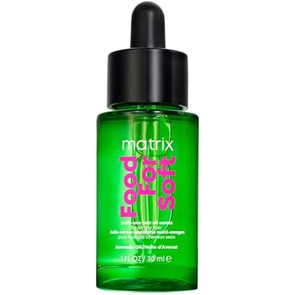Matrix Food For Soft Hair Serum Oil front view bottle for dry hair hydration