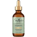 SheaMoisture Strengthening Scalp and Hair Oil front view for length retention hair treatment.