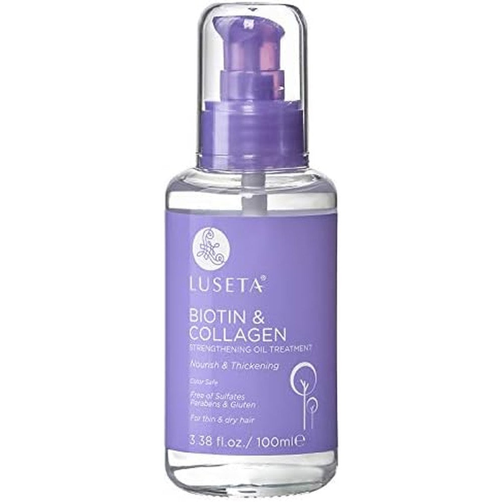Luseta Biotin Hair Growth Serum with Collagen front view packaging