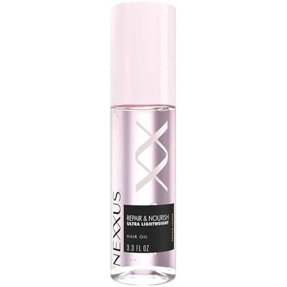 Nexxus Repair and Nourish Ultra Lightweight Hair Oil front view bottle