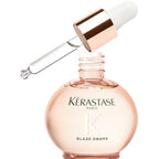 KÃ©rastase Gloss Absolu Glaze Drops 45ml bottle front view showing the premium dropper design for anti frizz hair oil.