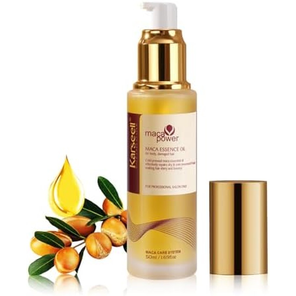 Karseell Moroccan Argan Oil 50ml bottle front view for hair healing