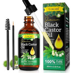 Nifeishi Uocasi Jamaican Black Castor Oil front view bottle for hair growth