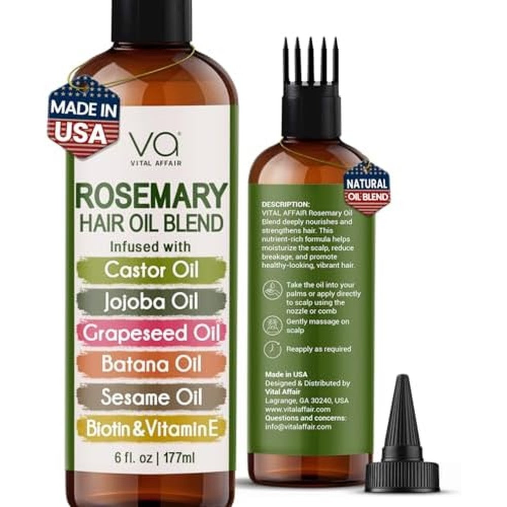 Vital Affair Pure Rosemary Hair Growth Oil front view packaging