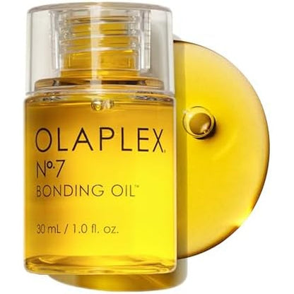 Olaplex Number Seven Bonding Oil thirty milliliter front bottle view for frizz control