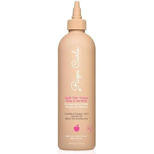 Rizos Curls Apple Cider Vinegar Scalp and Hair Rinse front view