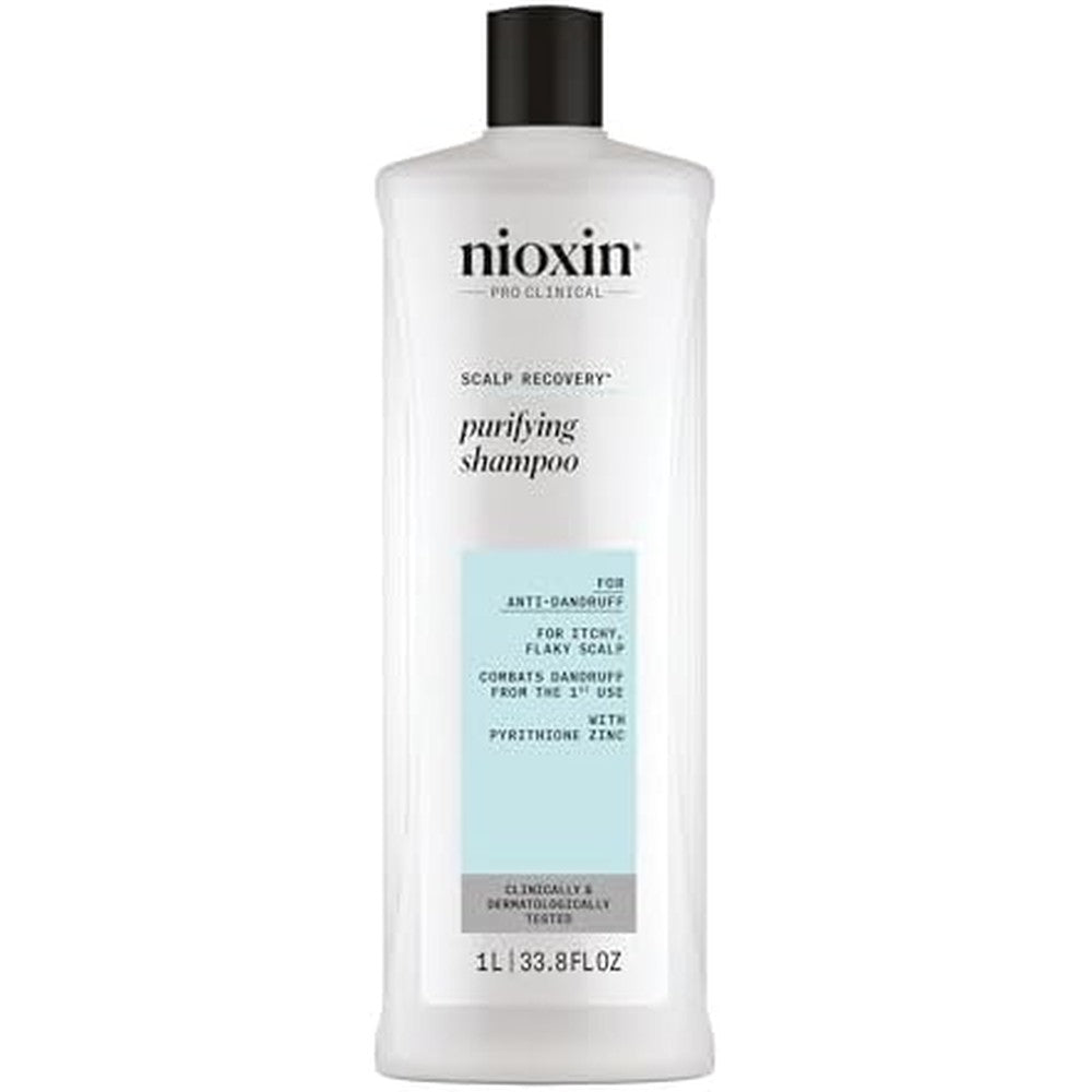 Nioxin Scalp Recovery Purifying Shampoo front view for itchy scalp