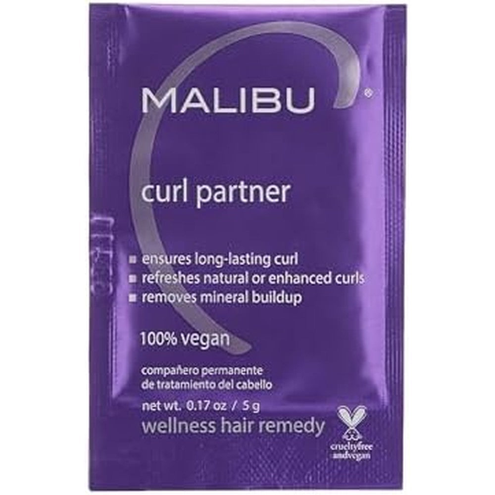 Malibu C Curl Partner wellness remedy single packet front view packaging