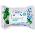 Esha hair and scalp wipes front view packaging container