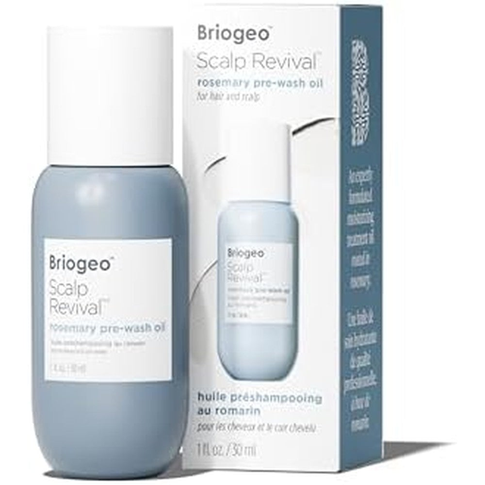 Briogeo Scalp Revival Rosemary Pre-Wash Oil front bottle view