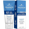 Technical Precision Hermon Folliculitis Cream front packaging view showing 100 gram size and branding.
