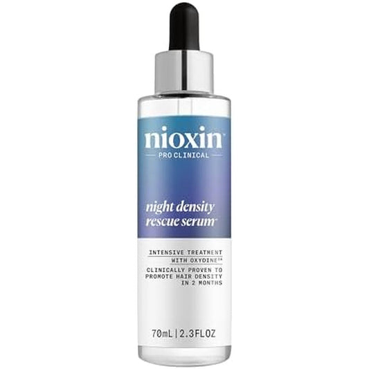 Nioxin Night Density Rescue Serum bottle front view