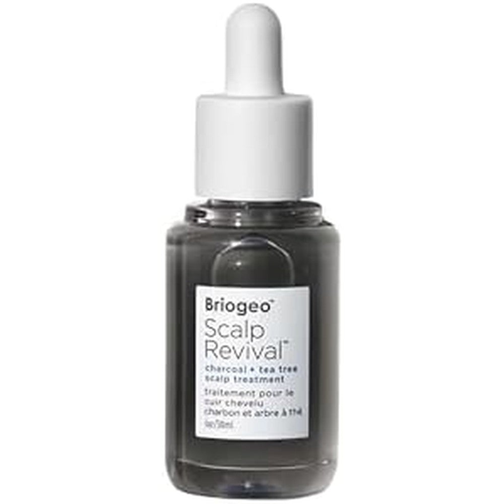 Briogeo Scalp Revival Charcoal and Tea Tree Scalp Treatment bottle front view
