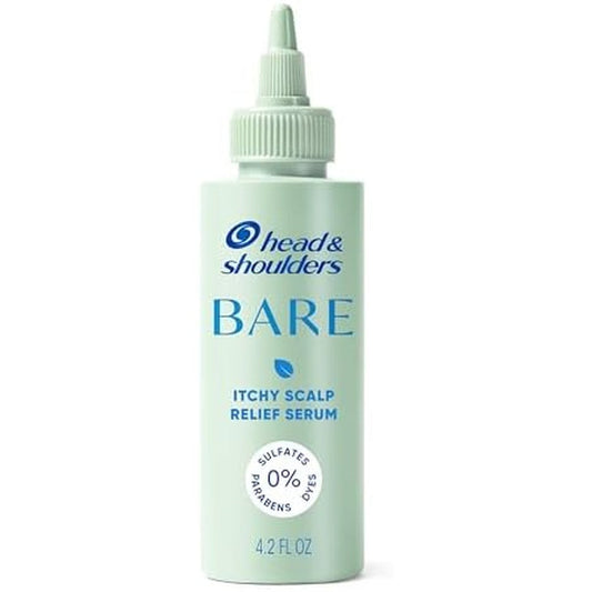 Head And Shoulders Bare Scalp Relief Serum front view packaging