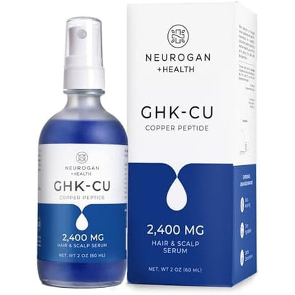 Neurogan GHK-Cu Copper Peptide Hair and Scalp Serum bottle front view