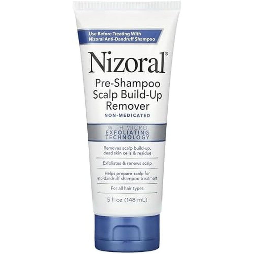 Nizoral pre-shampoo scalp build-up remover front view packaging