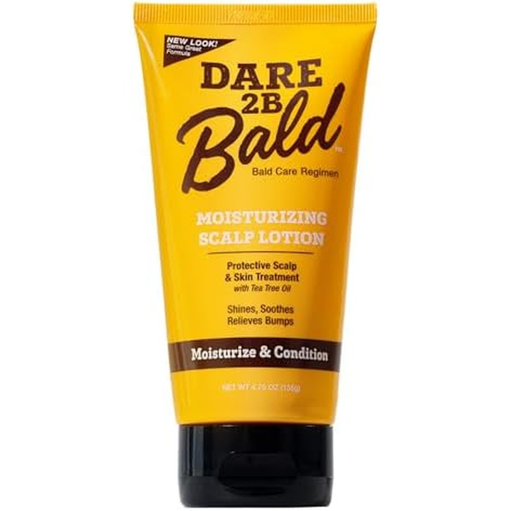 Dare 2B Bald High Time Scalp Moisturizing Lotion front view tube packaging