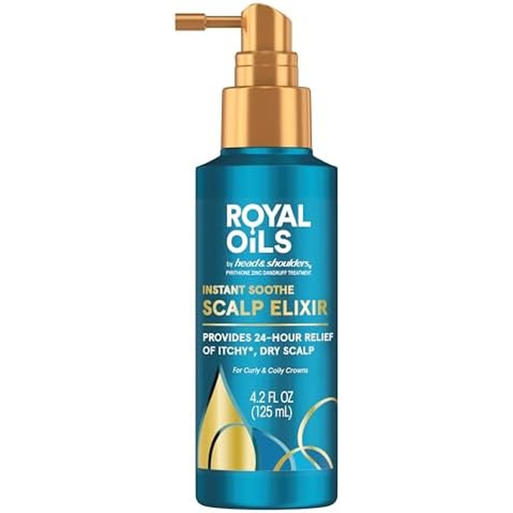 Head and shoulders royal oils scalp elixir front view bottle
