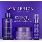 Obliphica Professional Expect Perfection Sleek And Smooth Seaberry Collection front view luxury hair care set
