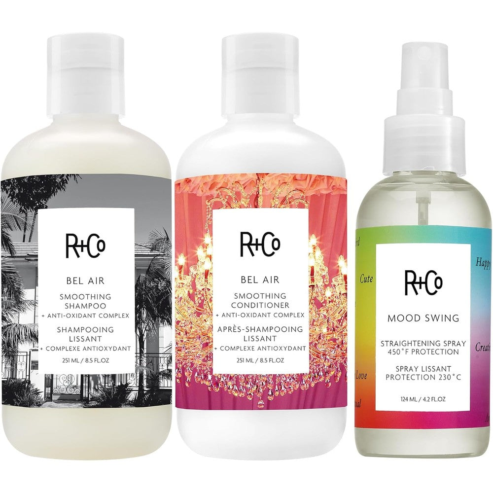 R+Co Bel Air Smoothing Shampoo bottle front view