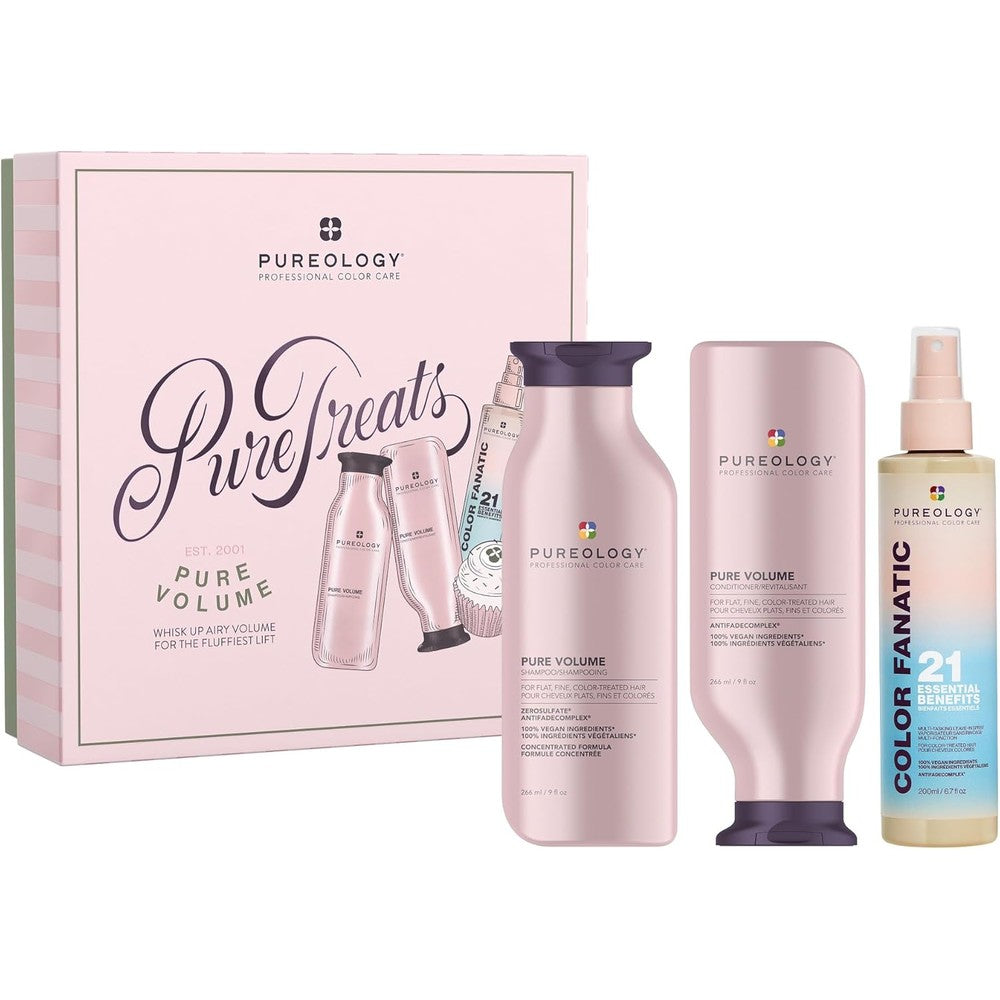 Pureology Pure Volume Holiday Kit front packaging view