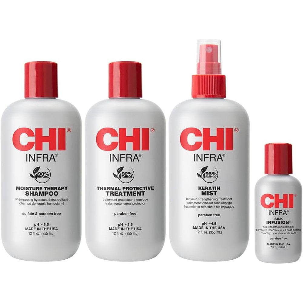 CHI Home Stylist Kit professional 4 piece hair care set front view