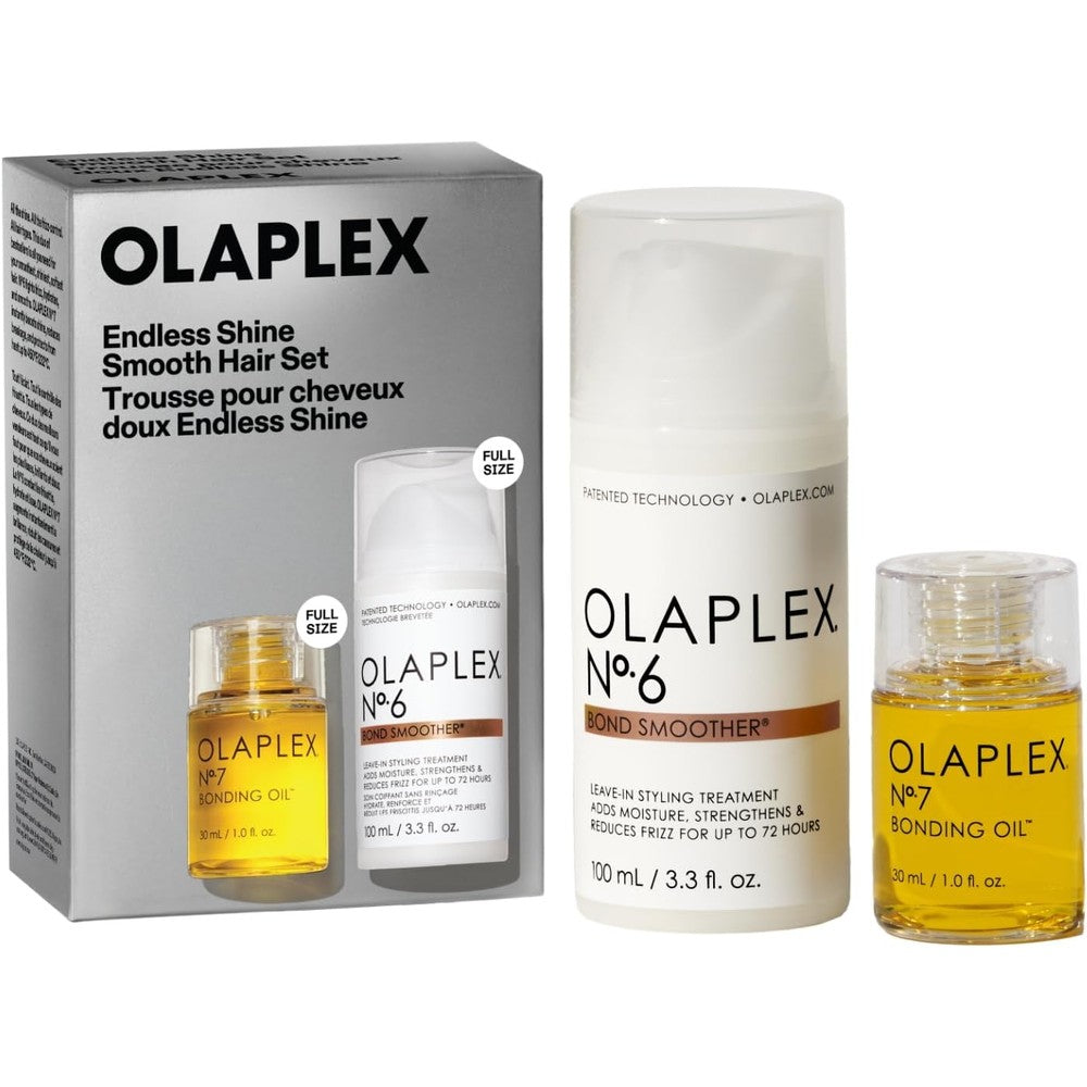 Olaplex Endless Shine Smooth Hair Gift Set front view packaging