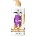 Pantene Sheer Volume Conditioner front bottle view imported