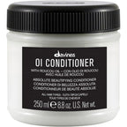 Davines OI Smoothing Conditioner jar front view for all hair types