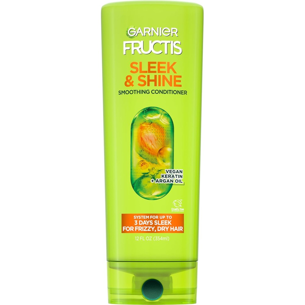 Garnier Fructis Sleek and Shine Conditioner front view