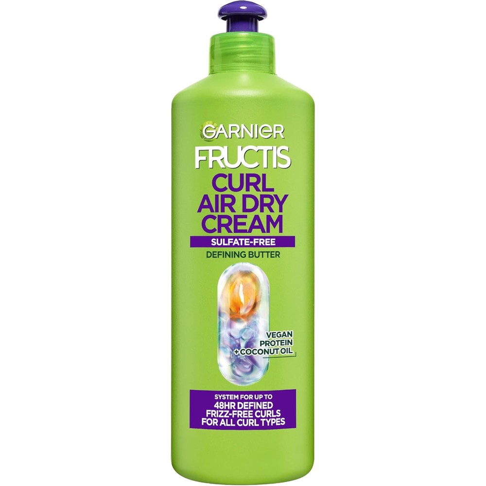 Garnier Fructis Curl Nourish Air Dry Cream XL front bottle view
