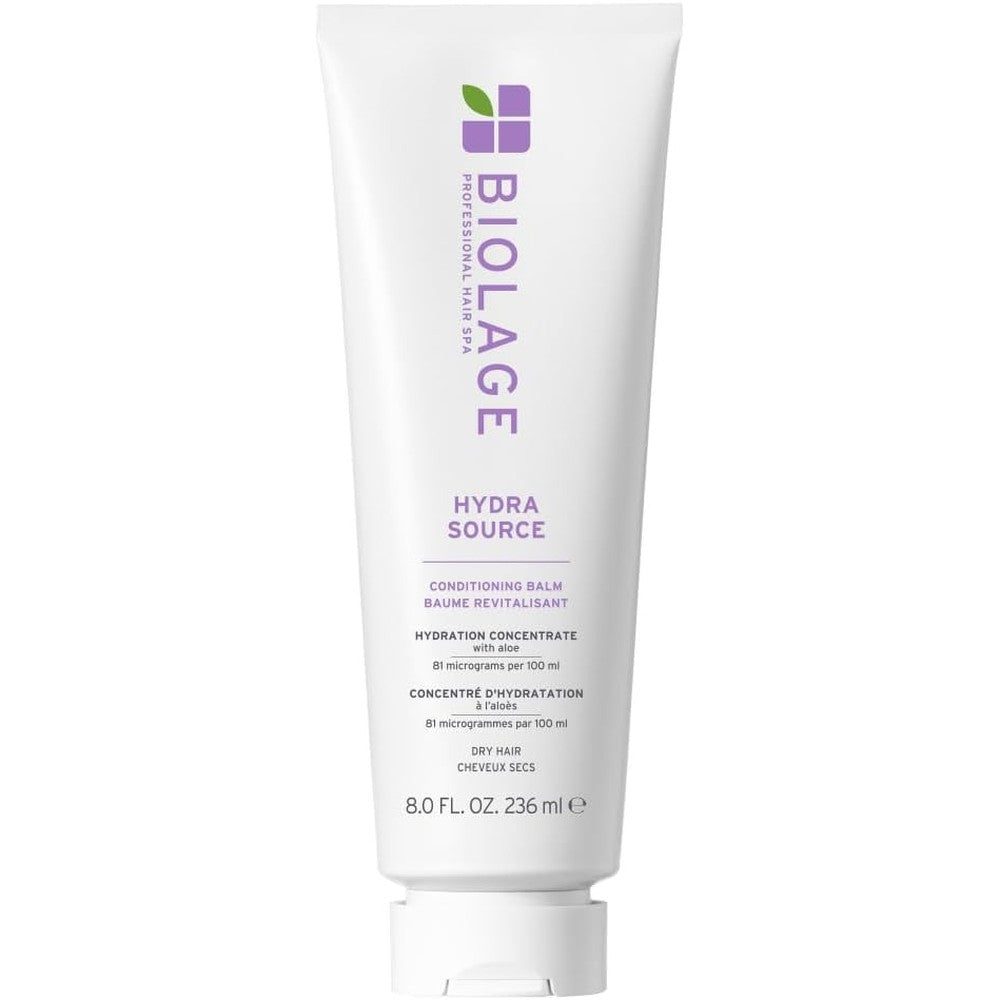 Biolage Hydra Source Conditioning Balm front view bottle