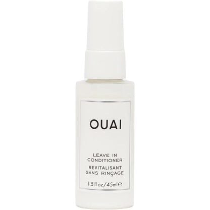 OUAI Leave In Conditioner 1.5 oz bottle for detangling and frizz control