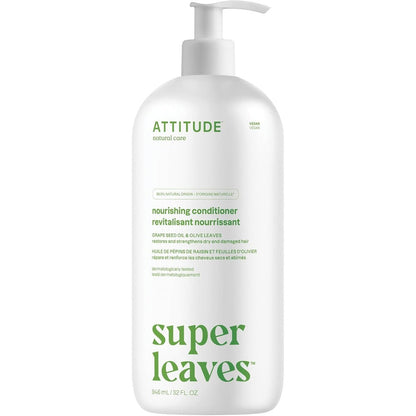 Attitude Super Leaves Nourishing Hair Conditioner 32 Fluid Ounces front view