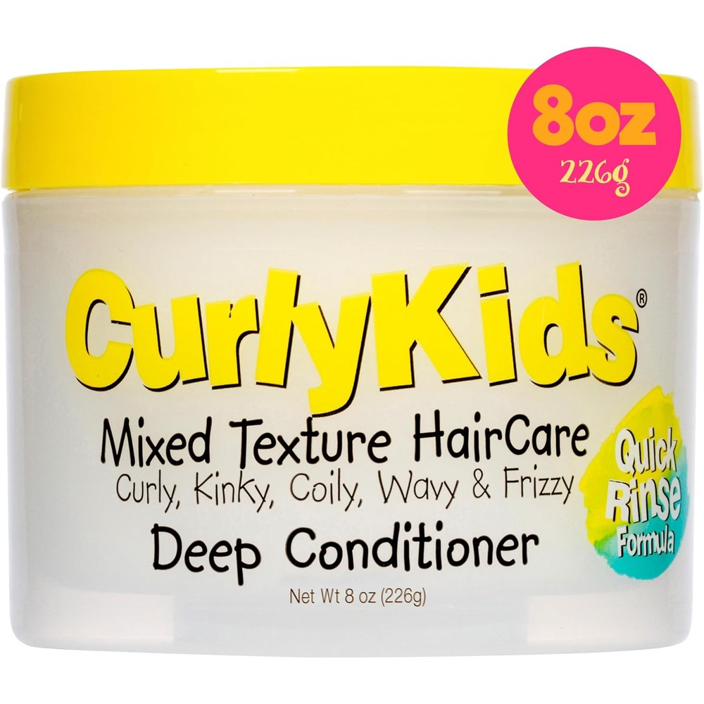 CurlyKids Curly Deep Hair Conditioner front view container